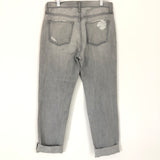 Flying Monkey Ripped Jeans in Grey Wash- Size 27 (Inseam 28”)
