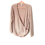 Wishlist Chenille Surplice Sweater- Size S/M