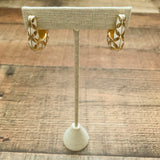 BaubleBar White/Gold Earrings