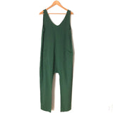 No Brand Green Front Pocket Jumpsuit- Size S