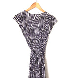 Diane Von Furstenburg Zebra Print Wrap Dress- Size 2
