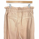 Free People Misty Rose Pleated Paperbag Waist Pants NWT- Size M (Inseam 24.5”)