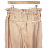 Free People Misty Rose Pleated Paperbag Waist Pants NWT- Size M (Inseam 24.5”)