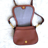 Vince Camuto Brown Leather Small Crossbody