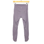 Savvi Lilac Mesh Panel High Waist Legging- Size S (Inseam 24")