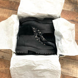 M. Gemi Black Alpi Alta Leather Hiker Boots- Size 38 (BRAND NEW)