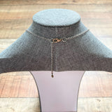 No Brand Silver/Marble Turquoise Stone Necklace