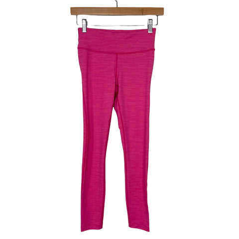 Outdoor Voices Heathered Pink Leggings- Size XS (Inseam 24.5")