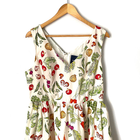 ModCloth Vegetable Print A-Line Dress- Size XL ModCloth Vegetable Print A-Line Dress- Size XL