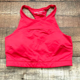 Outdoor Voices Red Padded Longline Sports Bra- Size S