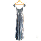 Kiwi + Punch Off The Shoulder Tie Dye Maxi Dress- Size L