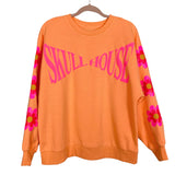 Skull House Neon Orange and Pink Jogger Set NWT- Size S (sold as set)