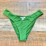 Robin Piccone Green Bikini Bottoms- Size M (we have matching top, sold out online)