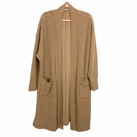 Amaryllis Tan Duster Cardigan- Size L
