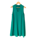 Halogen Green Choker Cutout Swing Dress- Size ~S