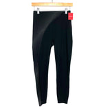 SPANX Black Asymmetrical Reflective Leggings NWT- Size S (Inseam 22.5” - We Have Matching Top!)