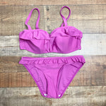 Figleaves Magenta Ruffle Bikini Bottoms NWOT- Size 6 (we have matching top)