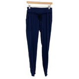 Lululemon Navy Drawstring with Pockets Joggers- Size 6