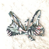 MinkPink Olive Palm Print Bikini Top- Size M