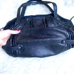Elliott Lucca Black Leather Large Handbag (see notes)