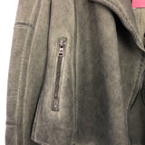 Marrakech Olive Marni Moto Jacket NWT- Size XS