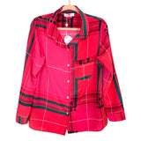 Buddy Love Pink Plaid Pajama Set with Eye Mask- Size S (see notes, sold out online)