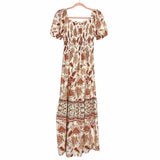 Zesica Smocked Floral Puff Sleeve Dress NWT- Size S