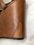 Vince Camuto Platform Leather Wedges- Size ~8.5