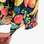 Show Me Your Mumu Black Fruit Print Button Up Cover-Up NWT- Size XXL