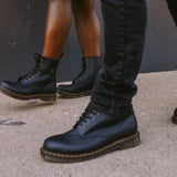 Dr. Martens Black 1460 Lace Up Boots- Size 9 (like new condition)