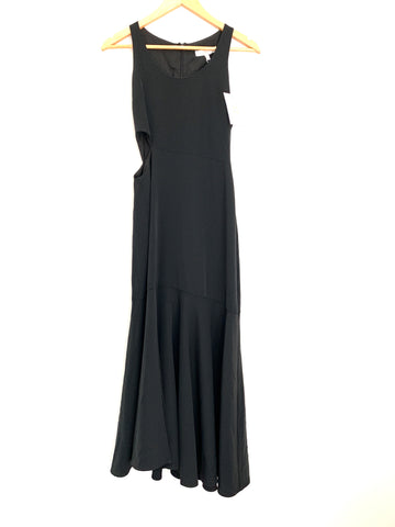 WAYF Black Dress with Side Cut Out and Front Slit NWT- Size XS