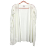 Xhilaration Ivory Shoulder Tie Cover Up- Size S/M