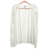 Xhilaration Ivory Shoulder Tie Cover Up- Size S/M