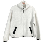 BP White Full Zip Fleece- Size XL (see notes)