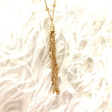 No Brand Gold Multi Chain Necklace