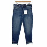 Kancan Straight Fit Distressed Hem Jeans NWT- Size 13/30 (Inseam 24")