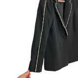 Eloquii Black Pearl Trim Blazer- Size 14 (we have matching pants)