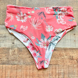 Boamar Floral Belted Bikini Bottoms- Size ~M (see notes, sold out online, we have matching top)