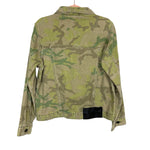 One Teaspoon Camo Pray for Rock 'N' Roll Embroidered Collar Denim Jacket NWT- Size XS (sold out online)