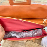 Caleesa Brown Leather Handbag NWT