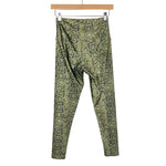 Onzie Green/Black Snakeskin Leggings- Size S/M (Inseam 25.5")