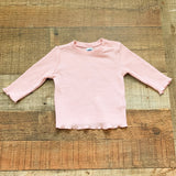 Old Navy Pink Thermal Top and Pant Set- Size 3-6M