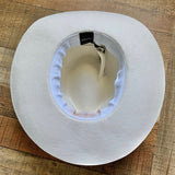 Olive & Pique Cream Wool Wide Brim Hat NWT (see notes)