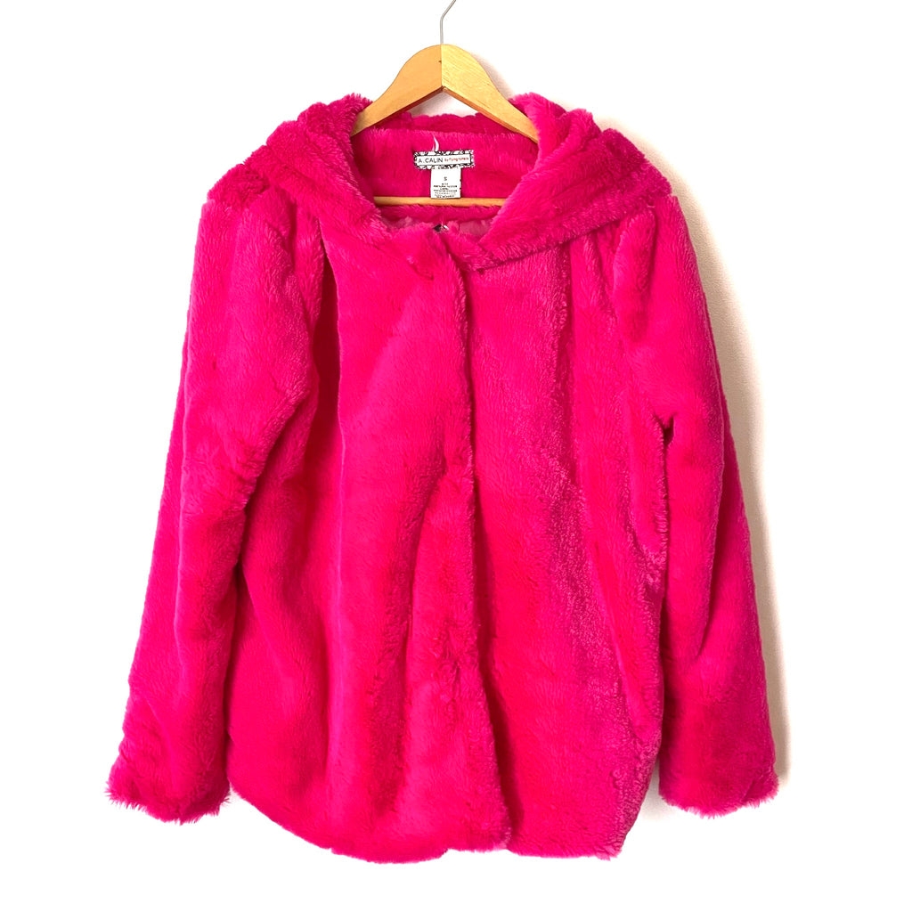 Hot Pink Faux Fur Le Mink Jacket Women Fabulous-Furs