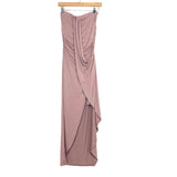 Heart & Hips Mauve Fitted Strapless Dress NWT- Size M