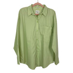 Abercrombie & Fitch Lime Oversized Poplin Button Up- Size L (we have matching shorts)