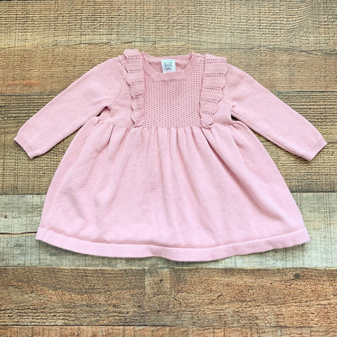 Just One You by Carters Pink Knit Dress- Size 3M