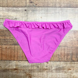 Figleaves Magenta Ruffle Bikini Bottoms NWOT- Size 6 (we have matching top)