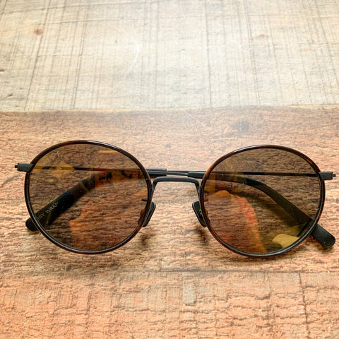 DIFF Round Daisy Wrap Sunglasses