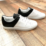 Greats Black And White Leather Sneaker- Size 6
